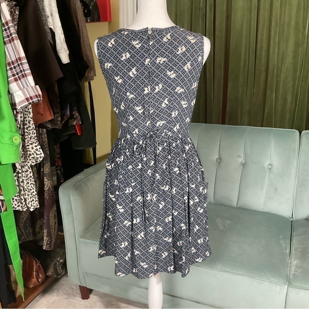 E.D. Michaels Scotty Dog Vintage Inspired Apron Dress With Pockets - Picture 4 of 7